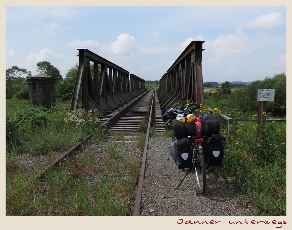 Bahnbrücke über die Oker