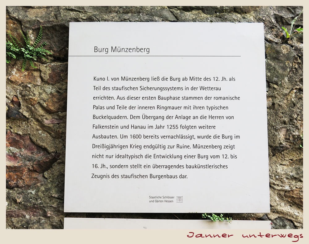 Info zur Burg